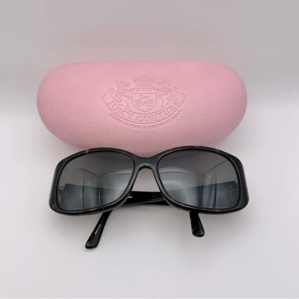 Juicy Couture Women's “Bruton” Sunglasses with pink case, 56-15-130